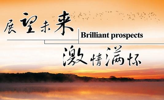 展望未来，激情满怀!